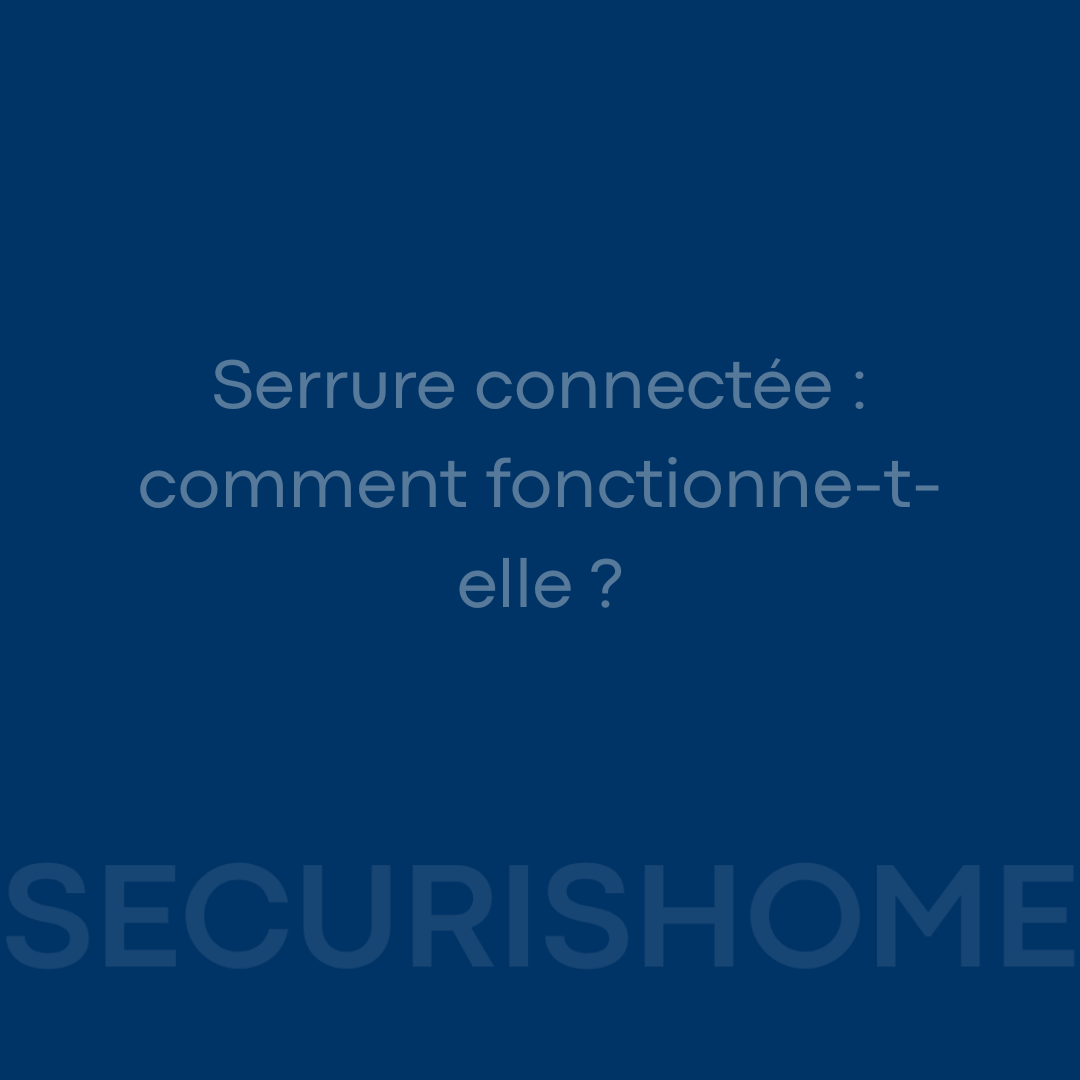 Serrure connectée : comment fonctionne-t-elle ? Image