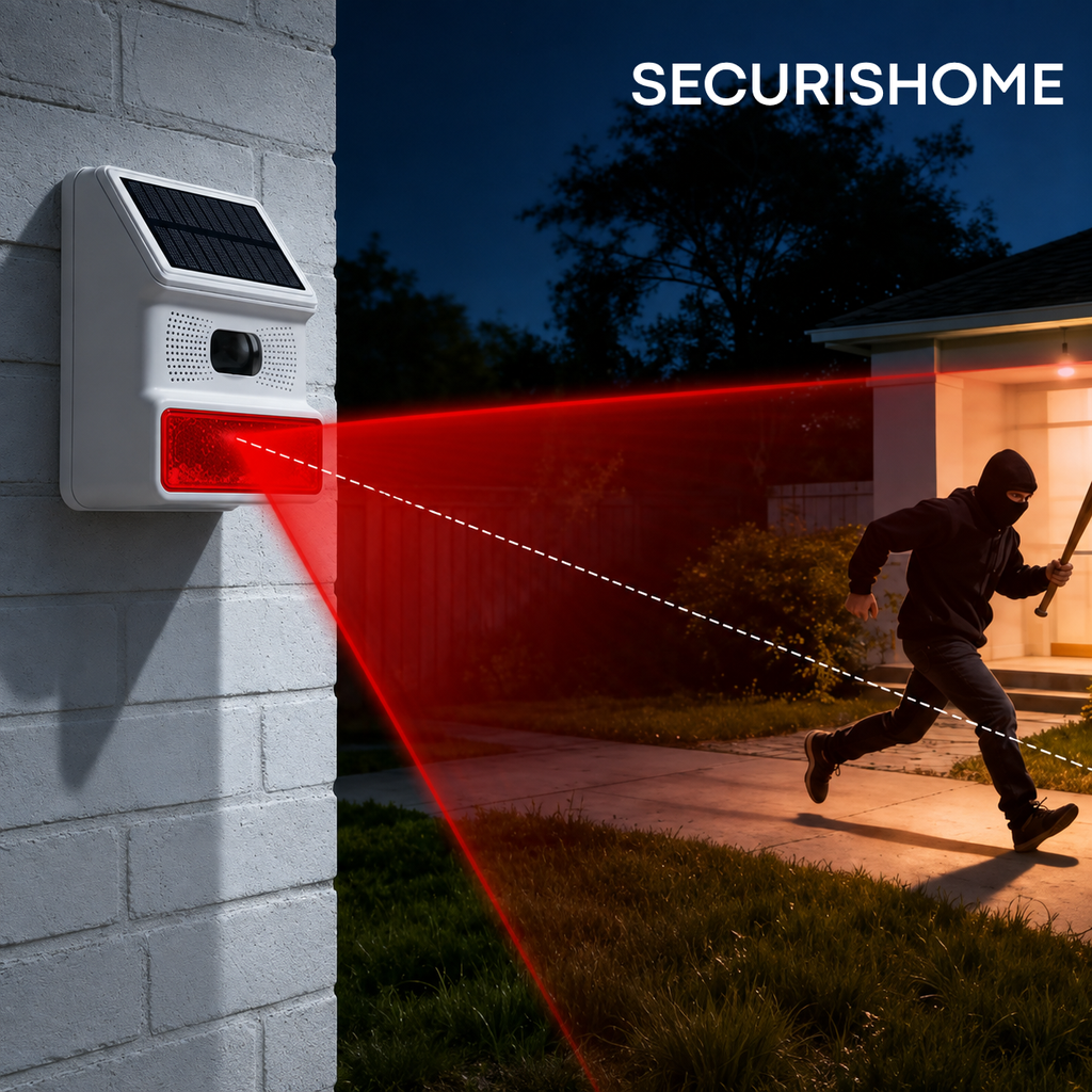 Alarme Extérieure Solaire