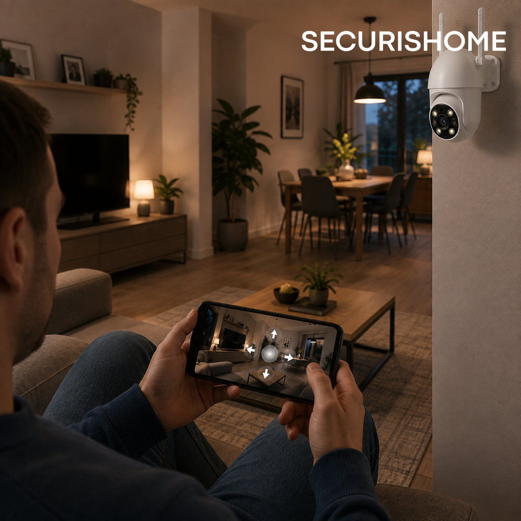 Caméra Extérieur Wifi à détection de mouvement