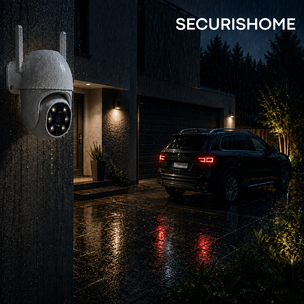 Caméra Extérieur Wifi à détection de mouvement