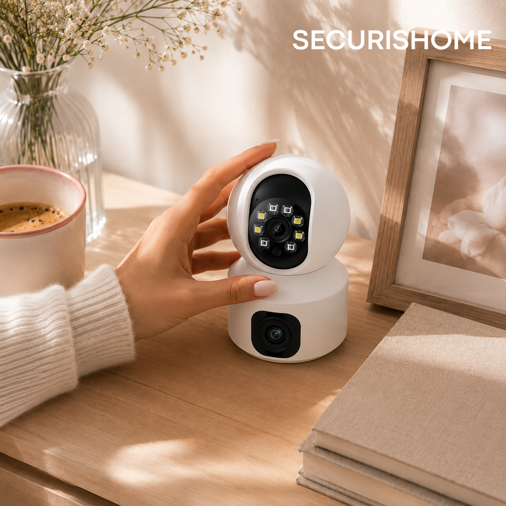 Caméra de Surveillance Intérieur 360° 4K
