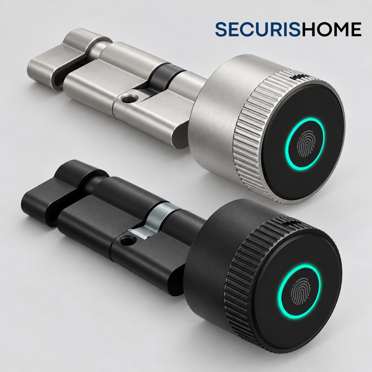 Serrure connectée à cylindre